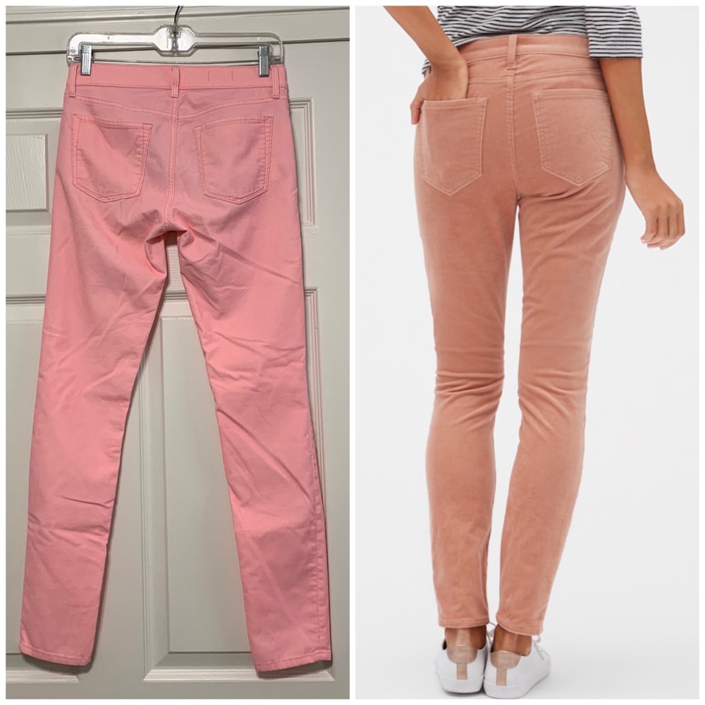 *GAP* Pink Legging Jean Corduroy Pants